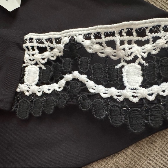 BECCA X Rebecca Virtue Black & White Hipster Bikini Bottom Size Small NWT - Picture 13 of 14